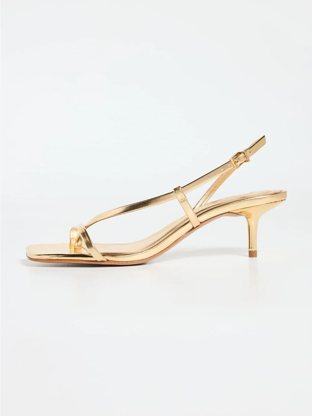 SCHUTZ Heloise Sandals Gold Metallic size 9